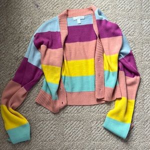 Brand, ABOUND, multi-color. Baby pink, baby blue, magenta and yellow